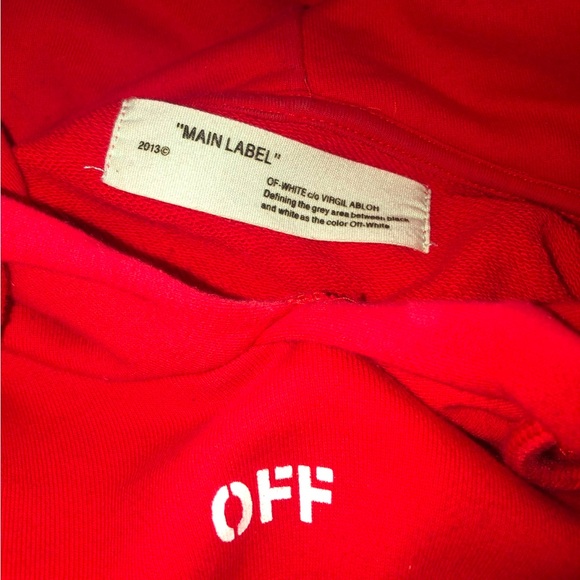 Red Off White pullover - Picture 3 of 5